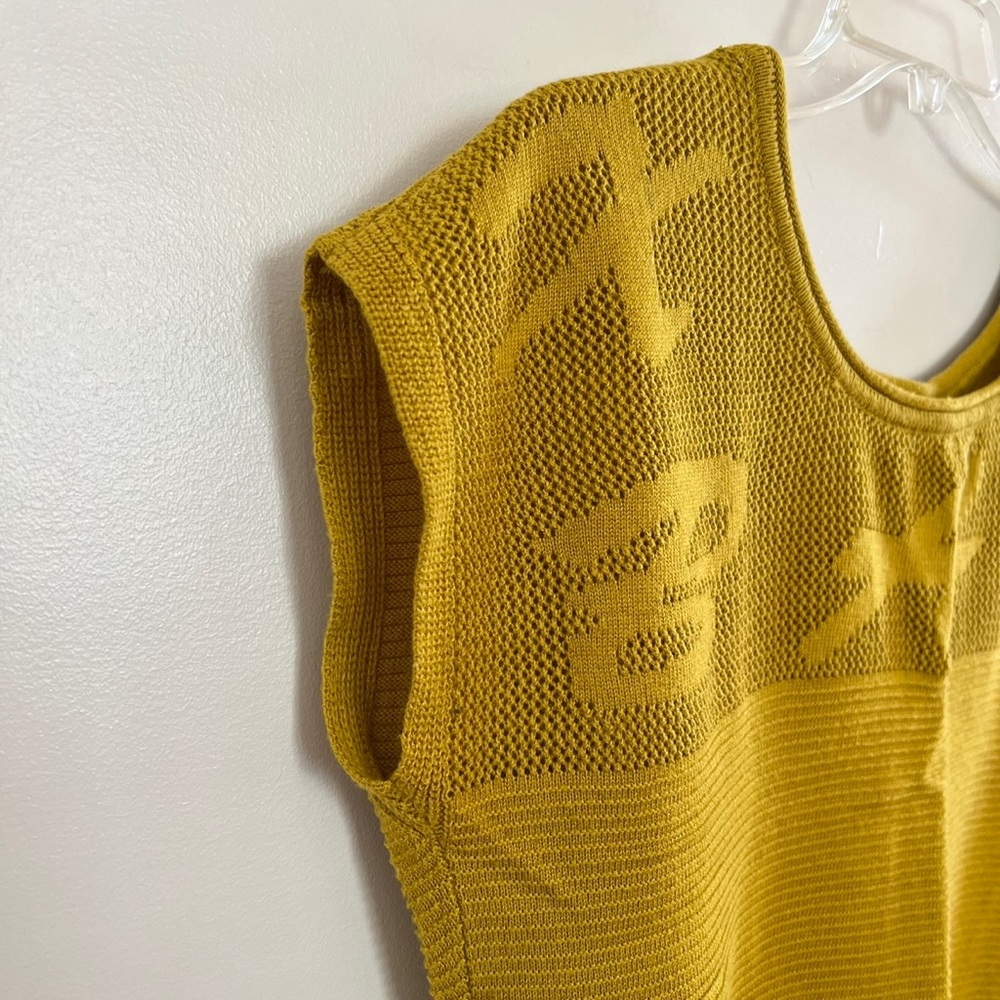 Mustard Yellow Short Sleeve Top - Picture 3 of 5